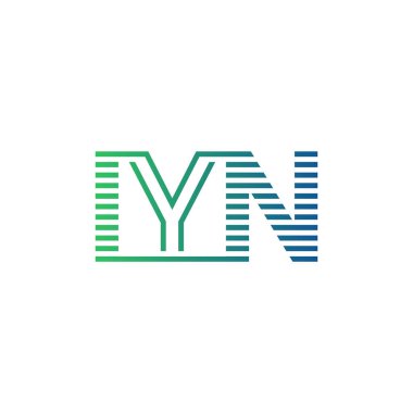 Modern IYN Logo Tasarımı. IYN Minimalist, Profesyonel ve Çok Yönlü İşletme Kimliği Simgesi