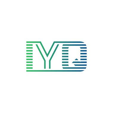 Modern IYQ Logo Tasarımı. Harf IYQ Minimalist, Profesyonel ve İş Kimliği için Çok Yönlü Markalaştırma Simgesi