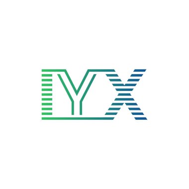 Modern IYX Logo Tasarımı. IYX Minimalist, Profesyonel ve Çok Yönlü İşletme Kimliği Simgesi
