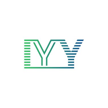 Modern IYY Logo Tasarımı. IYY Minimalist, Profesyonel ve Çok Yönlü İşletme Kimliği Simgesi