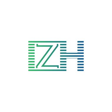 Modern IZH Logo Tasarımı. IZH Minimalist, Profesyonel ve Çok Yönlü İşletme Kimliği Simgesi