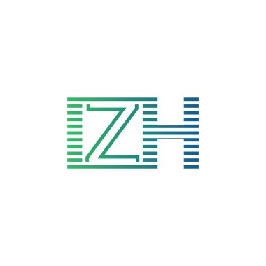 Modern IZH Logo Design. Letter IZH Minimalist, Professional, and Versatile Branding Icon for Business Identity clipart