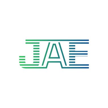 Modern JAE Logo Tasarımı. JAE Minimalist, Profesyonel ve Çok Yönlü İşletme Kimliği Simgesi