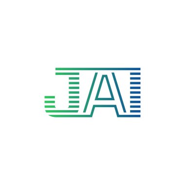Modern JAI Logo Tasarımı. İş Kimliği için JAI Minimalist, Profesyonel ve Çok Yönlü Markalaştırma Simgesi