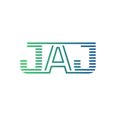 Modern JAJ Logo Tasarımı. İş Kimliği için JAJ Minimalist, Profesyonel ve Çok Yönlü Markalaştırma Simgesi