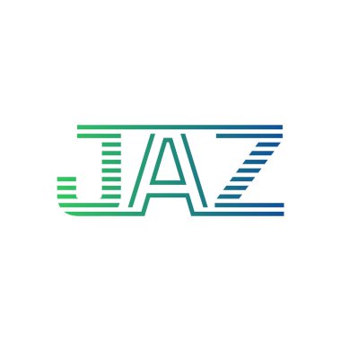 Modern JAZ Logo Tasarımı. İş Kimliği için JAZ Minimalist, Profesyonel ve Çok Yönlü Markalaştırma Simgesi