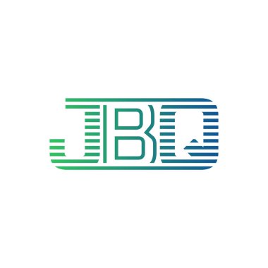 Modern JBQ Logo Tasarımı. İş Kimliği için JBQ Minimalist, Profesyonel ve Çok Yönlü Markalaştırma Simgesi