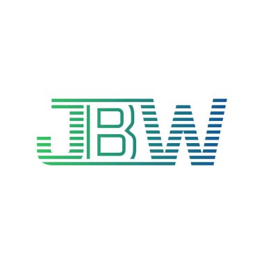 Modern JBW Logo Tasarımı. İş Kimliği için JBW Minimalist, Profesyonel ve Çok Yönlü Markalaştırma Simgesi