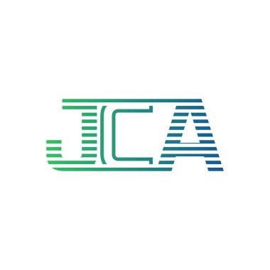 Modern JCA Logo Tasarımı. İş Kimliği için JCA Minimalist, Profesyonel ve Çok Yönlü Markalaştırma Simgesi
