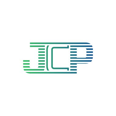 Modern JCP Logo Tasarımı. Harf JCP İş Kimliği Minimalist, Profesyonel ve Çok Yönlü Markalaştırma Simgesi