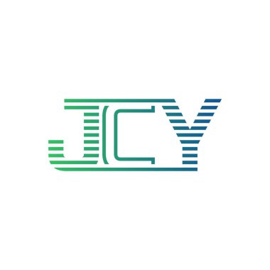 Modern JCY Logo Tasarımı. İş Kimliği için JCY Minimalist, Profesyonel ve Çok Yönlü Markalaştırma Simgesi