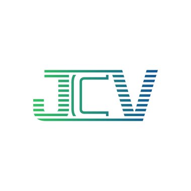 Modern JCV Logo Tasarımı. İş Kimliği için JCV Minimalist, Profesyonel ve Çok Yönlü Markalaştırma Simgesi