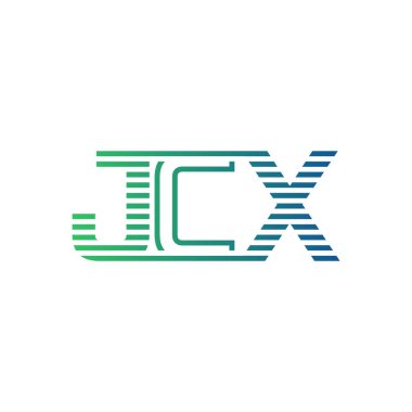 Modern JCX Logo Tasarımı. İş Kimliği için JCX Minimalist, Profesyonel ve Çok Yönlü Markalaştırma Simgesi