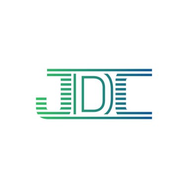 Modern JDC Logo Tasarımı. İş Kimliği için JDC Minimalist, Profesyonel ve Çok Yönlü Markalaştırma Simgesi