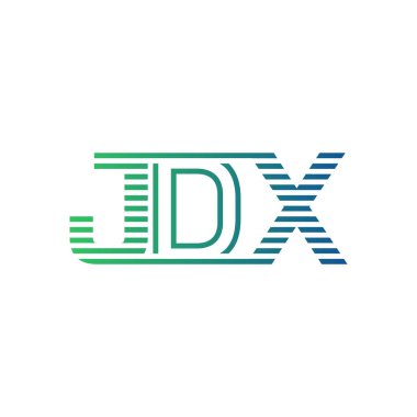 Modern JDX Logo Tasarımı. İş Kimliği için JDX Minimalist, Profesyonel ve Çok Yönlü Markalaştırma Simgesi