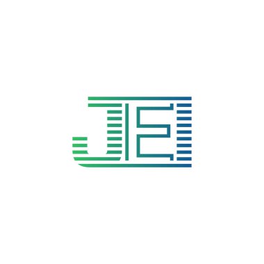 Modern JEI Logo Tasarımı. İş Kimliği için JEI Minimalist, Profesyonel ve Çok Yönlü Markalaştırma Simgesi