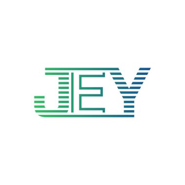 Modern JEY Logo Tasarımı. İş Kimliği için JEY Minimalist, Profesyonel ve Çok Yönlü Markalaştırma Simgesi