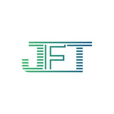 Modern JFT Logo Tasarımı. İş Kimliği için JFT Minimalist, Profesyonel ve Çok Yönlü Markalaştırma Simgesi