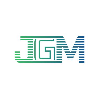 Modern JGM Logo Tasarımı. İş Kimliği için JGM Minimalist, Profesyonel ve Çok Yönlü Markalaştırma Simgesi