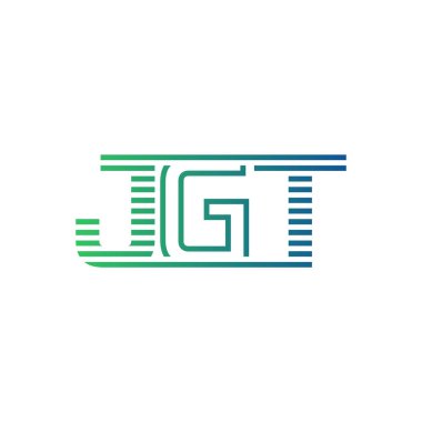 Modern JGT Logo Tasarımı. İş Kimliği için JGT Minimalist, Profesyonel ve Çok Yönlü Markalaştırma Simgesi