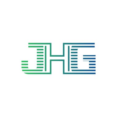 Modern JHG Logo Design. Letter JHG Minimalist, Professional, and Versatile Branding Icon for Business Identity clipart