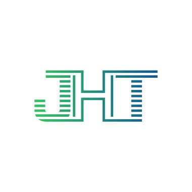 Modern JHT Logo Tasarımı. İş Kimliği için JHT Minimalist, Profesyonel ve Çok Yönlü Markalaştırma Simgesi