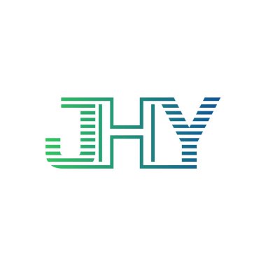 Modern JHY Logo Tasarımı. İş Kimliği için JHY Minimalist, Profesyonel ve Çok Yönlü Markalaştırma Simgesi