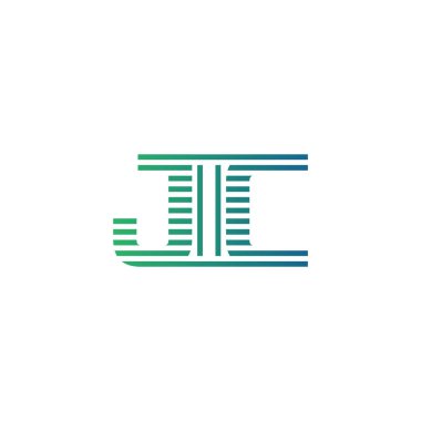Modern JIC Logo Tasarımı. İş Kimliği için JIC Minimalist, Profesyonel ve Çok Yönlü Markalaştırma Simgesi