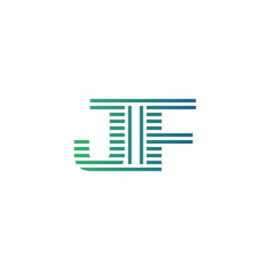 Modern JIF Logo Tasarımı. İş Kimliği için JIF Minimalist, Profesyonel ve Çok Yönlü Markalaştırma Simgesi