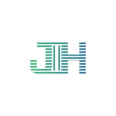 Modern JIH Logo Tasarımı. İş Kimliği için JIH Minimalist, Profesyonel ve Çok Yönlü Markalaştırma Simgesi