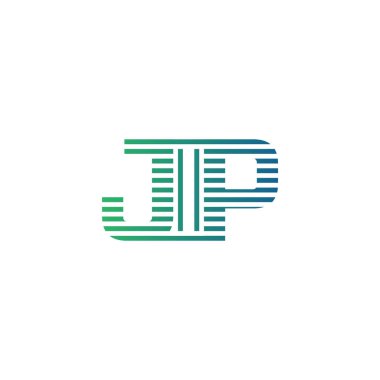 Modern JIP Logo Tasarımı. İş Kimliği için JIP Minimalist, Profesyonel ve Çok Yönlü Markalaştırma Simgesi