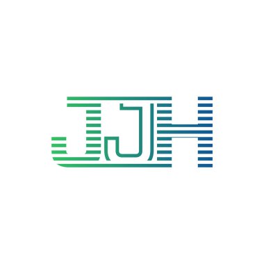 Modern JJH Logo Tasarımı. İş Kimliği için JJH Minimalist, Profesyonel ve Çok Yönlü Markalaştırma Simgesi