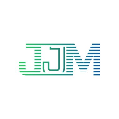Modern JJM Logo Tasarımı. İş Kimliği için JJM Minimalist, Profesyonel ve Çok Yönlü Markalaştırma Simgesi