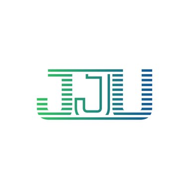 Modern JJU Logo Tasarımı. JJU Minimalist, Profesyonel ve Çok Yönlü İşletme Kimliği Simgesi