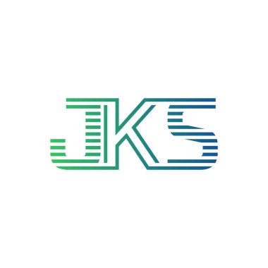 Modern JKS Logo Tasarımı. İş Kimliği için JKS Minimalist, Profesyonel ve Çok Yönlü Markalaştırma Simgesi