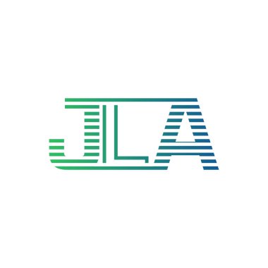 Modern JLA Logo Tasarımı. JLA Minimalist, Profesyonel ve Çok Yönlü İşletme Kimliği Simgesi