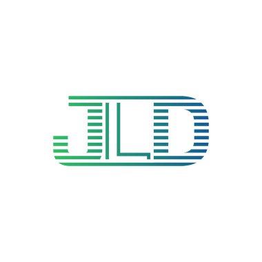 Modern JLD Logo Tasarımı. İş Kimliği için JLD Minimalist, Profesyonel ve Çok Yönlü Markalaştırma Simgesi