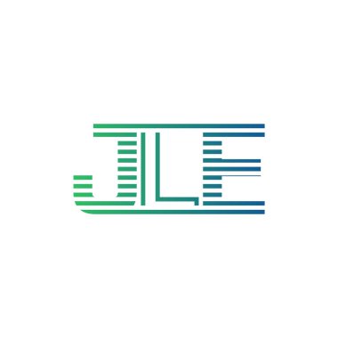 Modern JLE Logo Tasarımı. İş Kimliği için JLE Minimalist, Profesyonel ve Çok Yönlü Markalaştırma Simgesi