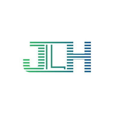 Modern JLH Logo Tasarımı. İş Kimliği için JLH Minimalist, Profesyonel ve Çok Yönlü Markalaştırma Simgesi