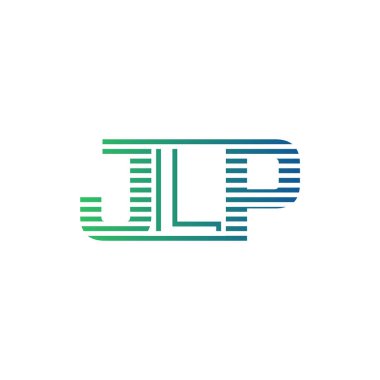 Modern JLP Logo Tasarımı. İş Kimliği için JLP Minimalist, Profesyonel ve Çok Yönlü Markalaştırma Simgesi