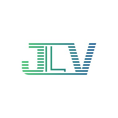 Modern JLV Logo Tasarımı. İş Kimliği için JLV Minimalist, Profesyonel ve Çok Yönlü Markalaştırma Simgesi
