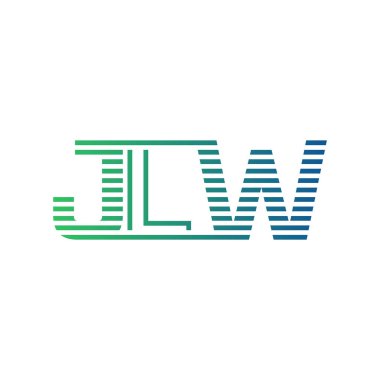 Modern JLW Logo Tasarımı. İş Kimliği için JLW Minimalist, Profesyonel ve Çok Yönlü Markalaştırma Simgesi