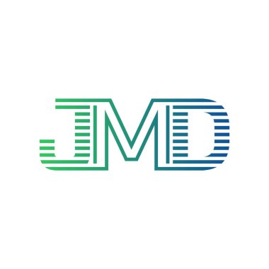 Modern JMD Logo Tasarımı. İş Kimliği için JMD Minimalist, Profesyonel ve Çok Yönlü Markalaştırma Simgesi