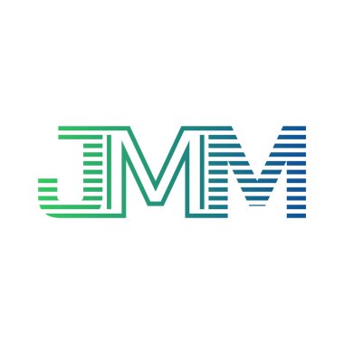 Modern JMM Logo Tasarımı. İş Kimliği için JMM Minimalist, Profesyonel ve Çok Yönlü Markalaştırma Simgesi