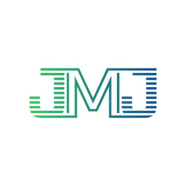 Modern JMJ Logo Tasarımı. İş Kimliği için JMJ Minimalist, Profesyonel ve Çok Yönlü Markalaştırma Simgesi