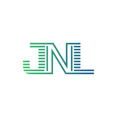Modern JNL Logo Tasarımı. İş Kimliği için JNL Minimalist, Profesyonel ve Çok Yönlü Markalaştırma Simgesi