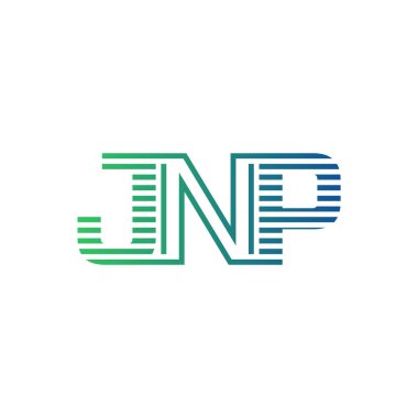Modern JNP Logo Tasarımı. İş Kimliği İçin JNP Minimalist, Profesyonel ve Çok Yönlü Markalaştırma Simgesi