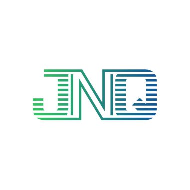Modern JNQ Logo Tasarımı. İş Kimliği için JNQ Minimalist, Profesyonel ve Çok Yönlü Markalaştırma Simgesi