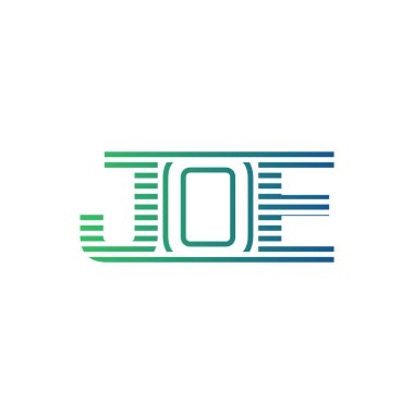 Modern Joe Logo Tasarımı. Joe 'nun Minimalist, Profesyonel ve Çok Yönlü İşletme Kimliği Simgesi