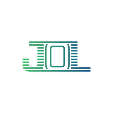 Modern JOL Logo Tasarımı. JOL Minimalist, Profesyonel ve İş Kimliği için Çok Yönlü Markalaştırma Simgesi